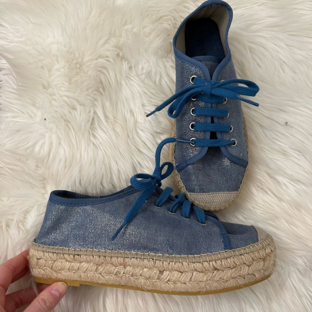 [Celtic‎ & Co - made in Spain] Blue Espadrille Sneakers - Size 8/8.5